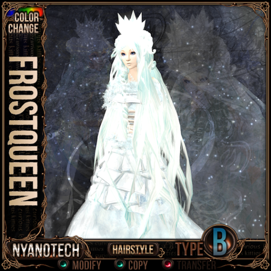Nyanotech Hair [Type B] - FrostQueen V3