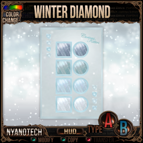Nyanotech HUD [Type A+B] - Winter Diamond